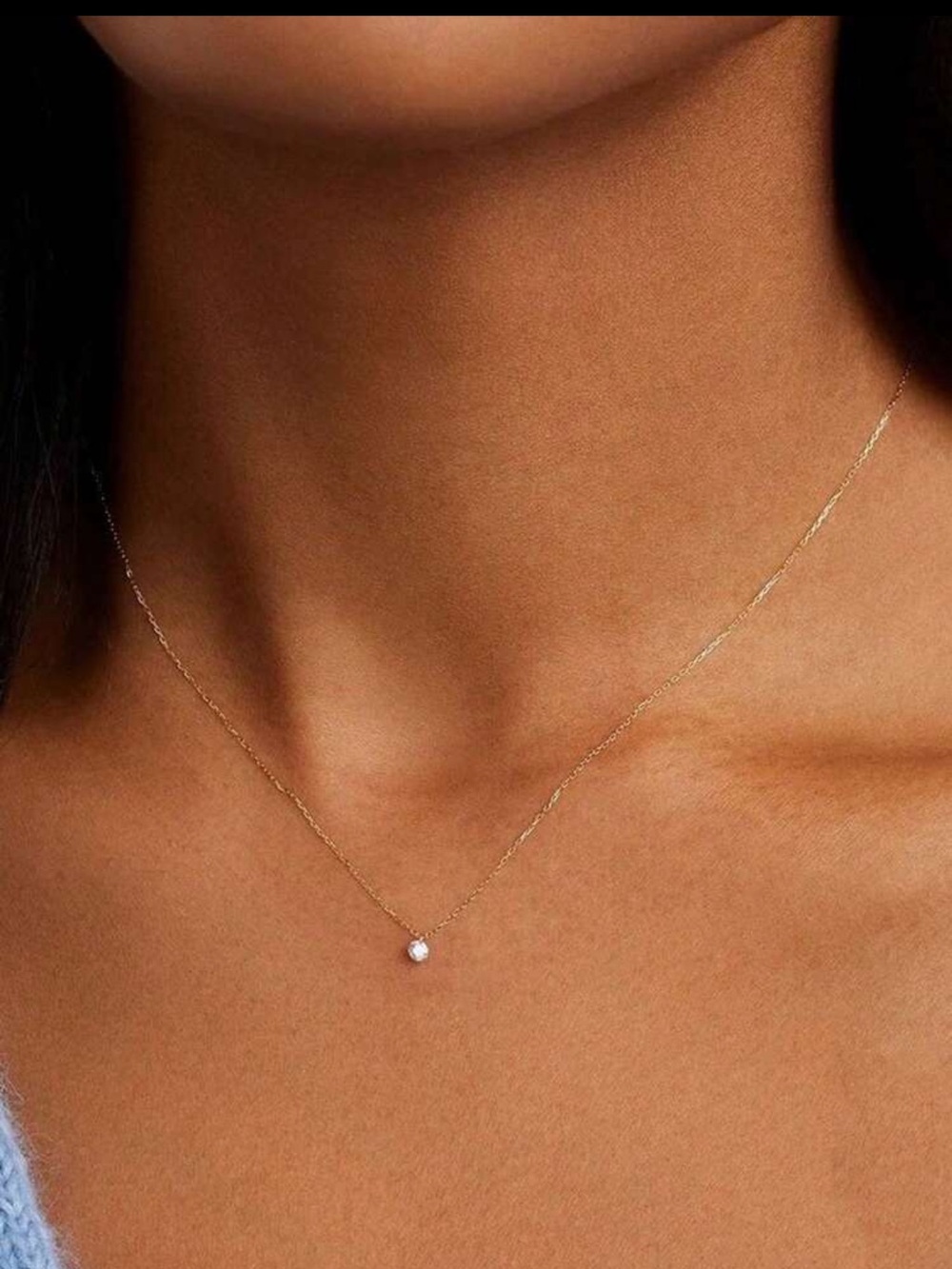 Gold necklace